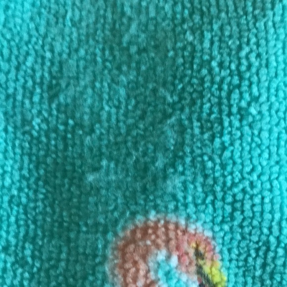 KOHL’s Pink Flamingo towel wrap-OS - Picture 11 of 12